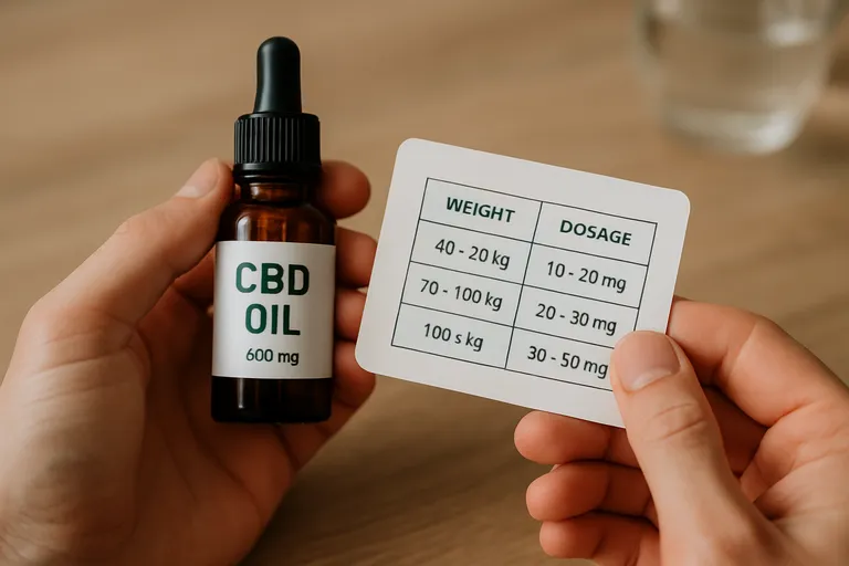 Hoe kies je de juiste CBD dosering?